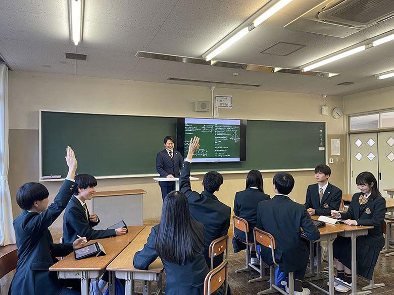 つくば秀英高等学校・授業風景